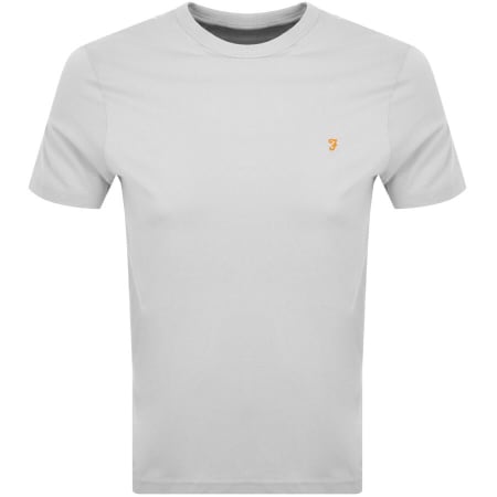 Product Image for Farah Vintage Danny Short Sleeved T Shirt Grey