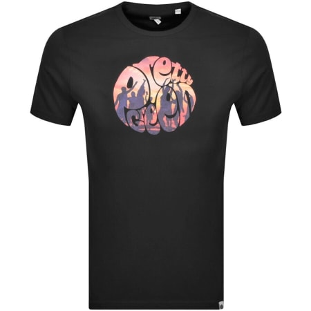 Product Image for Pretty Green Beach Party Logo T Shirt Black