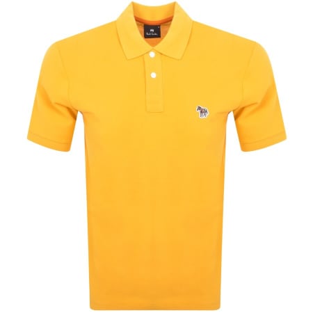 Product Image for PS By Paul Smith Regular Polo T Shirt Yellow