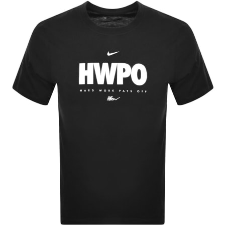 Product Image for Nike Training HWPO Logo T Shirt Black