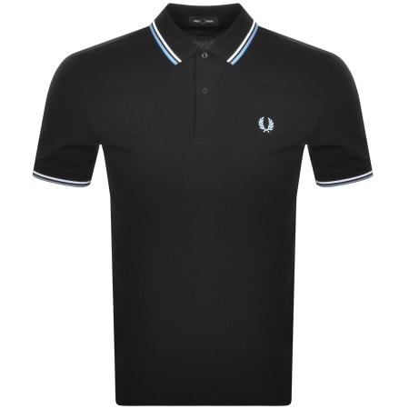 Product Image for Fred Perry Twin Tipped Polo T Shirt Black