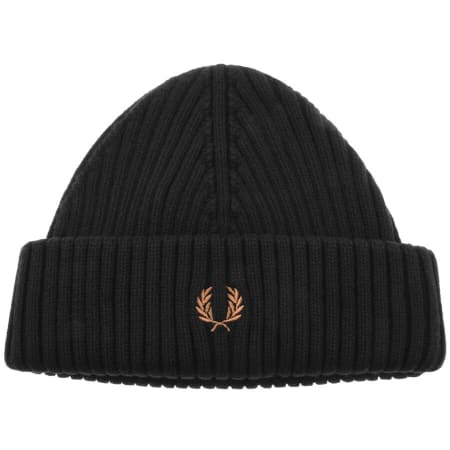 Product Image for Fred Perry Short Beanie Hat Black