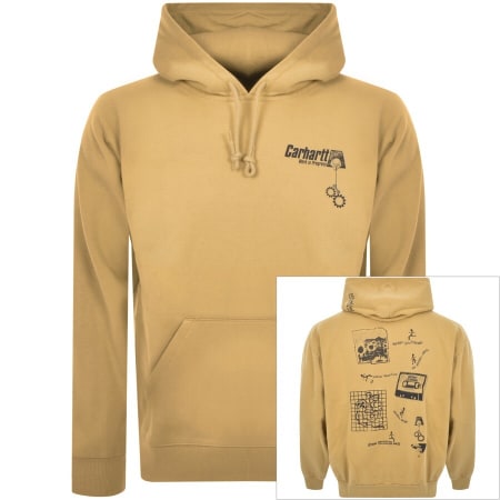 Product Image for Carhartt Logo Hoodie Beige