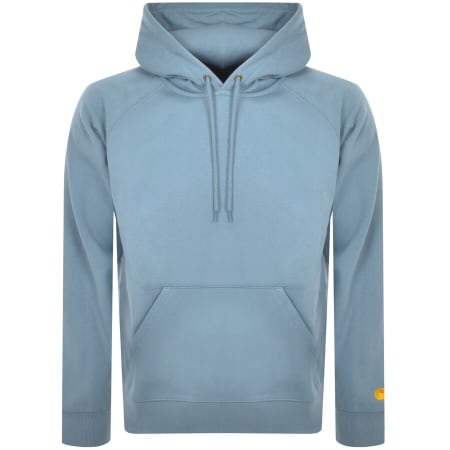 Product Image for Carhartt Logo Hoodie Blue