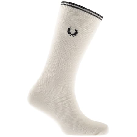 Product Image for Fred Perry Logo Tipped Socks Cream