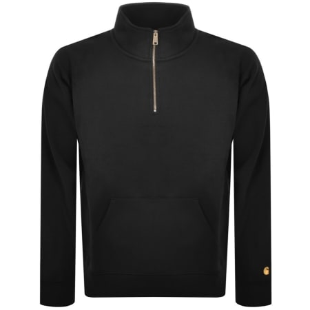 Product Image for Carhartt Chase Half Zip Sweatshirt Black