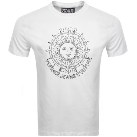 Product Image for Versace Jeans Couture Logo T Shirt White