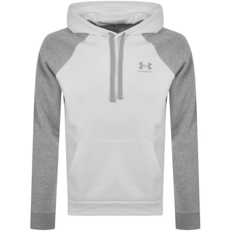 Product Image for Under Armour Rival Jersey Hoodie White