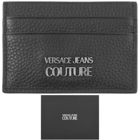 Product Image for Versace Jeans Couture Logo Cardholder Black
