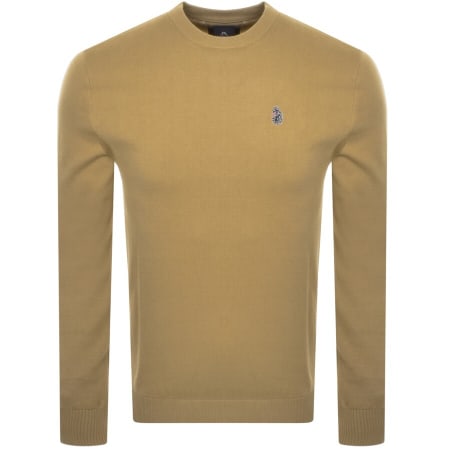 Product Image for Luke 1977 Radon Knit Jumper Beige