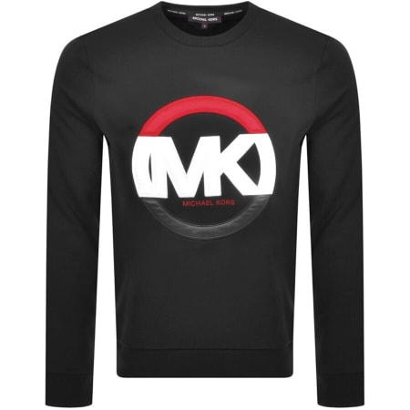 Product Image for Michael Kors Victory Crew Neck Sweatshirt Black