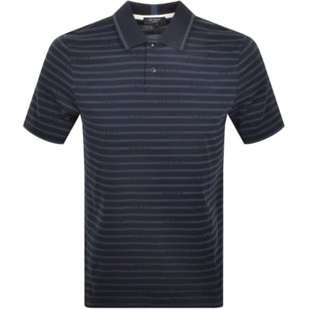 Product Image for Ted Baker Tildarg Short Sleeve Polo T Shirt Navy