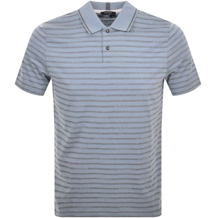 Product Image for Ted Baker Tildarg Short Sleeve Polo T Shirt Blue
