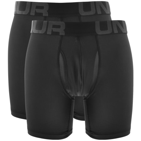Product Image for Under Armour Boxerjock 2 Pack Boxer Shorts Black
