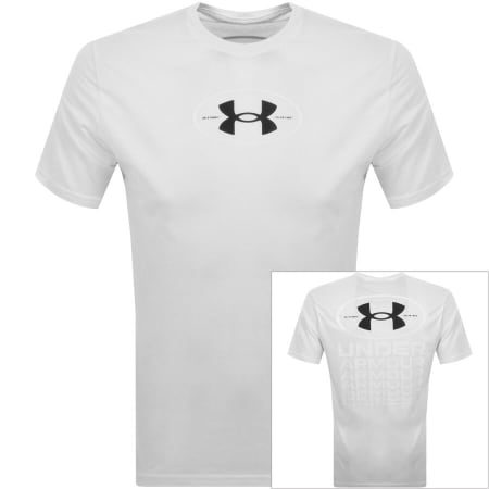 Product Image for Under Armour Logo T Shirt White