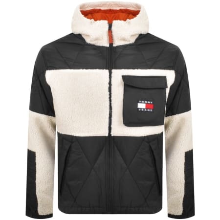 Product Image for Tommy Jeans Sherpa Mix Jacket Black