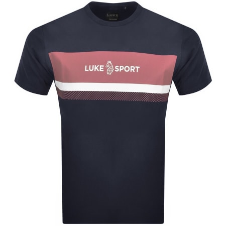 Product Image for Luke 1977 Singapore Printed T Shirt Navy