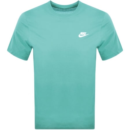 Product Image for Nike Crew Neck Club T Shirt Blue