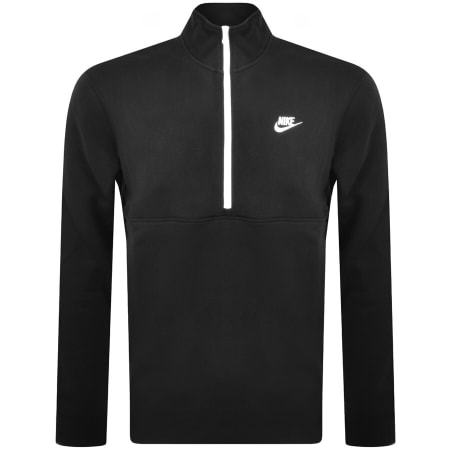 Product Image for Nike Half Zip Club Sweatshirt Black