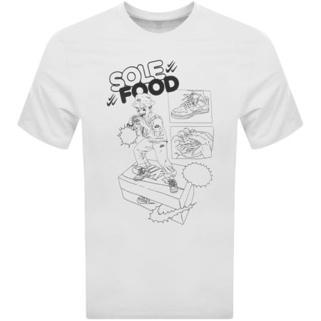 Product Image for Nike Crew Neck Logo T Shirt White