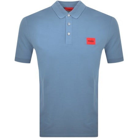 Product Image for HUGO Dereso 222 Polo T Shirt Blue
