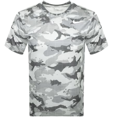 Product Image for Nike Training Camo Dry T Shirt Grey