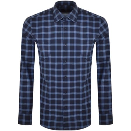 Product Image for BOSS H Joe Long Sleeve Shirt Navy