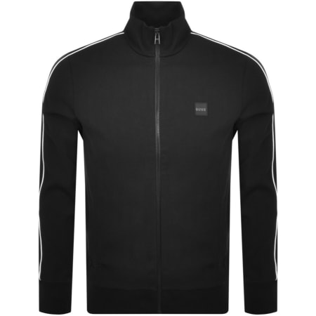 Product Image for BOSS Sommers 39 Full Zip Sweatshirt Black