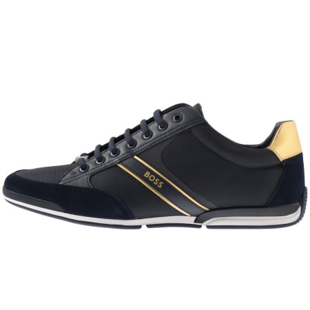Product Image for BOSS Saturn Lowp Trainers Navy