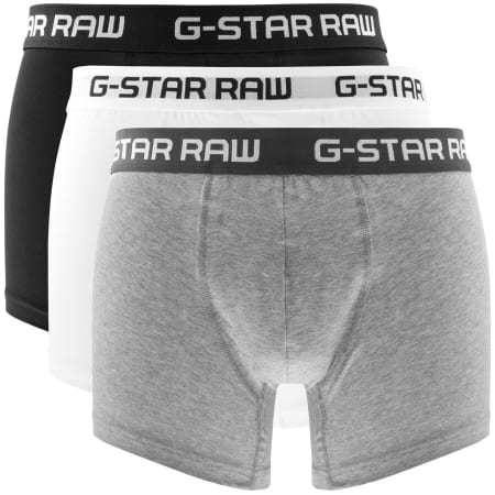 Product Image for G Star Raw 3 Pack Boxer Shorts White