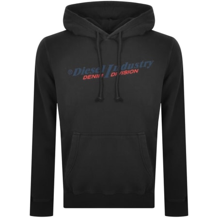 Product Image for Diesel S Ginn Logo Hoodie Black