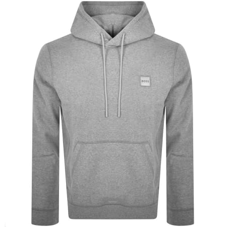 Product Image for BOSS Wetalk Pullover Hoodie Grey