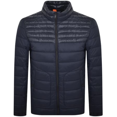 Product Image for BOSS Ocrunk Quilted Jacket Navy