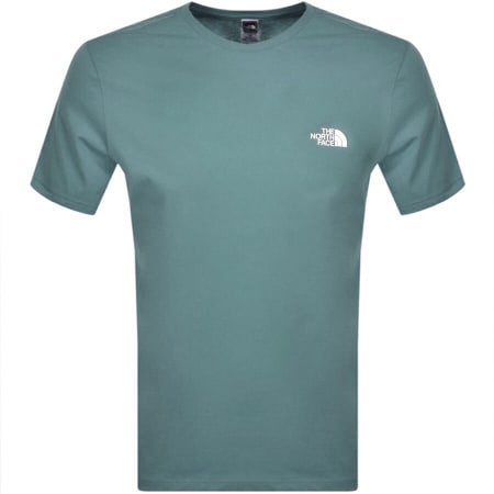 Product Image for The North Face Simple Dome T Shirt Green