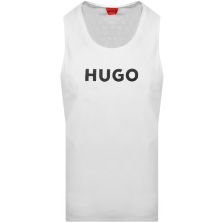 Product Image for HUGO Bay Boy Vest T Shirt White