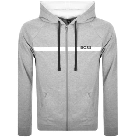 Product Image for BOSS Bodywear Authentic Hoodie Grey