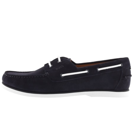 Product Image for BOSS Bannie Derby Shoes Navy