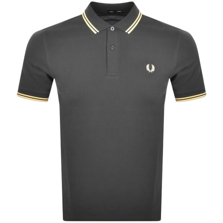 Product Image for Fred Perry Twin Tipped Polo T Shirt Grey