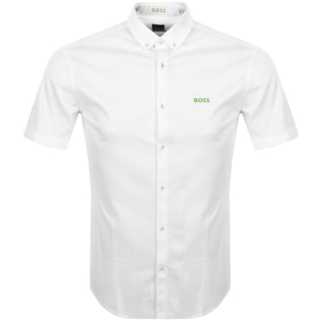 Product Image for BOSS Biadia R Short Sleeved Shirt White