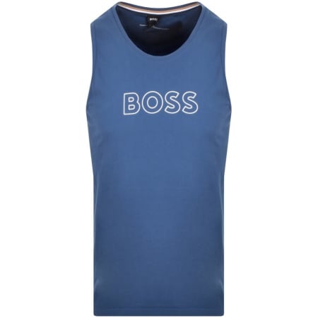 Product Image for BOSS Beach Logo Vest Navy