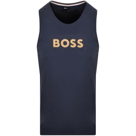 Product Image for BOSS Special Logo Vest Navy