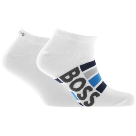 Product Image for BOSS Two Pack Trainer Socks White