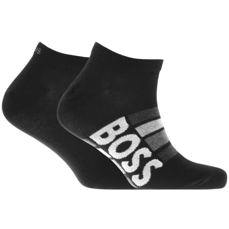 Product Image for BOSS Two Pack Trainer Socks Black