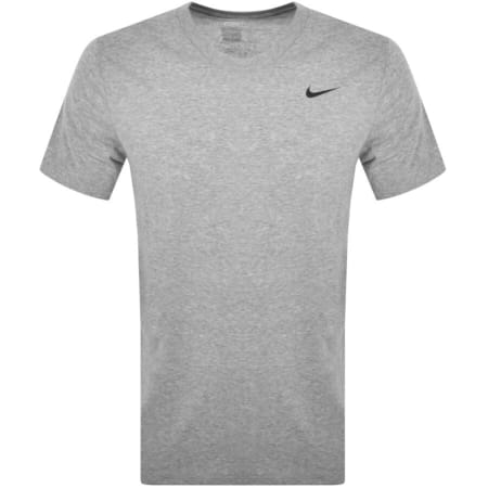 Product Image for Nike Training Crew Neck Logo T Shirt Grey