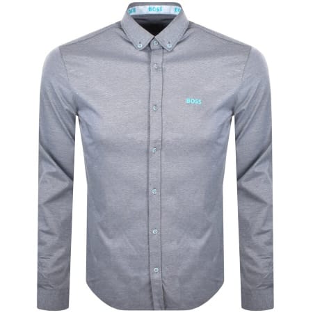 Product Image for BOSS Biado R Long Sleeved Shirt Navy
