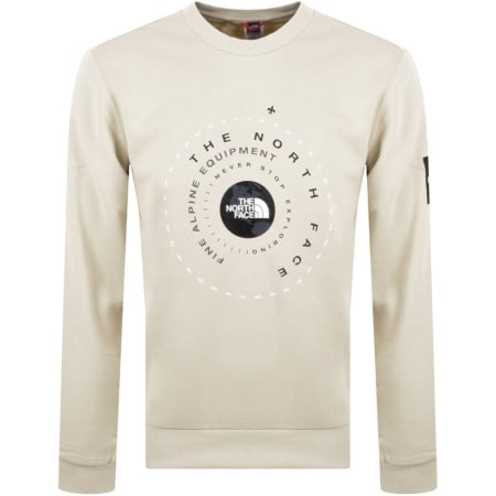 Product Image for The North Face Galahm Graphic Sweatshirt Beige