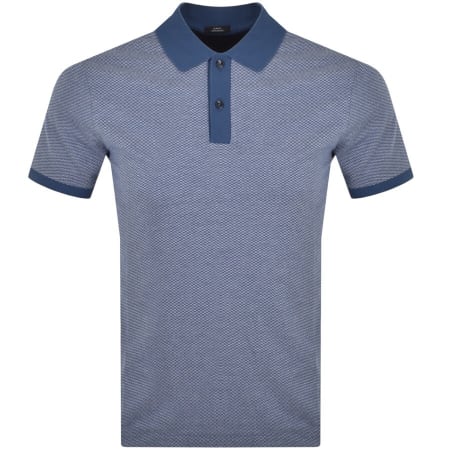 Product Image for BOSS Phillipson Short Sleeved Polo T Shirt Blue