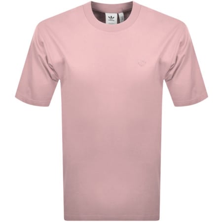 Product Image for adidas Originals Oversized C T Shirt Pink