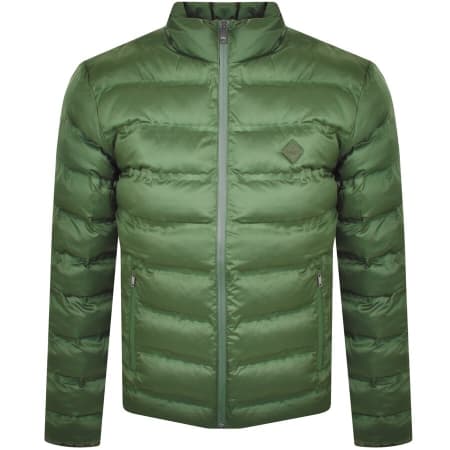 Product Image for Hackett LW Moto Padded Jacket Green