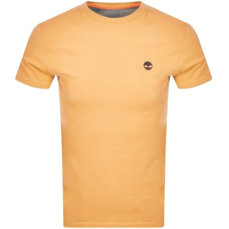 Product Image for Timberland Dun River Logo T Shirt Orange